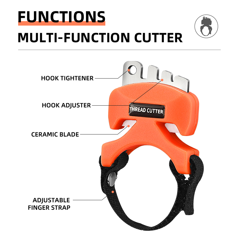 Multifunctional Ring Finger Cu - Fishing Line Cutter บทวิจารณ์และราคา