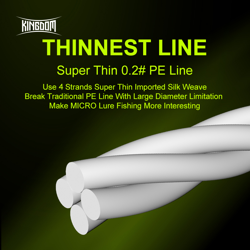 Kingdom Micro Fly THINNER Fish - Ice Fishing Line บทวิจารณ์และราคา