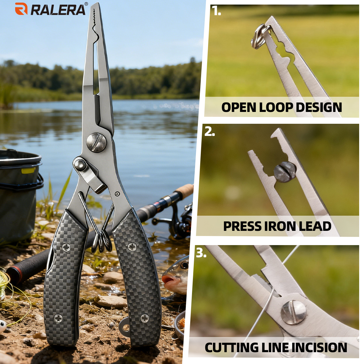 Fishing Tool Set, High-Quality - Fishing Line Cutter บทวิจารณ์และราคา
