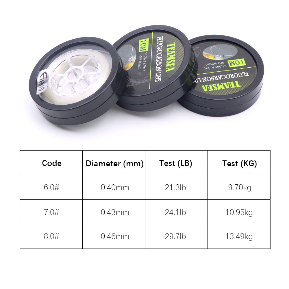 10m Fluorocarbon Coating Carp  - Fluorocarbon Line บทวิจารณ์และราคา