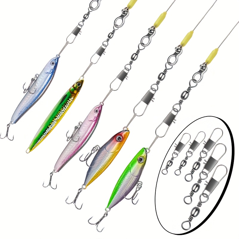 50Pc/box Stainless Steel Swive - Fishing Line Box บทวิจารณ์และราคา