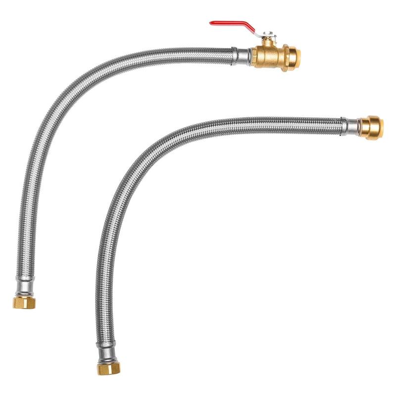 Water Heater Kit, Push-Fit Val - Braided Line บทวิจารณ์และราคา
