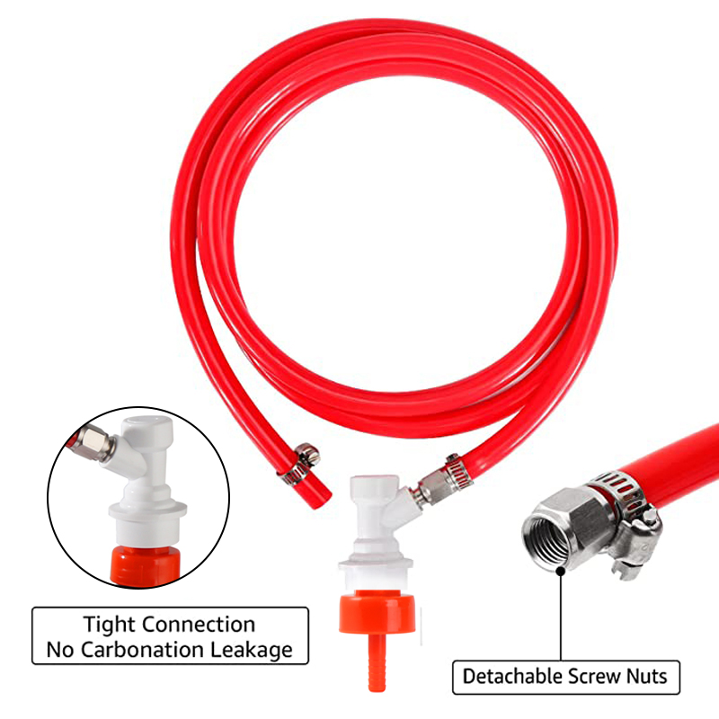 Ball Lock Gas Line Assembly wi - Tippet Line บทวิจารณ์และราคา