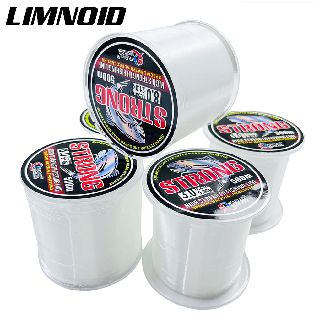 Limnoid 500m Nylon Fishing Lin - Fluorocarbon Line บทวิจารณ์และราคา