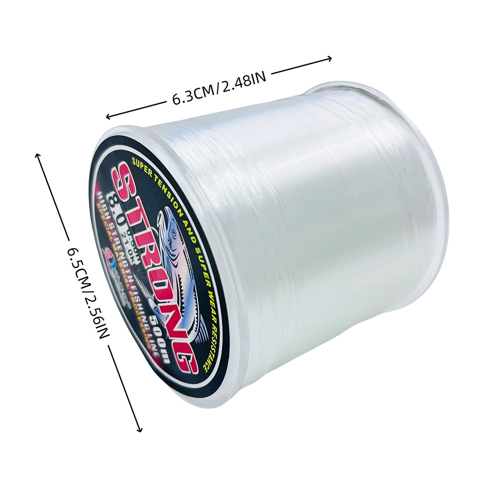 Limnoid 500m Nylon Fishing Lin - Fluorocarbon Line บทวิจารณ์และราคา