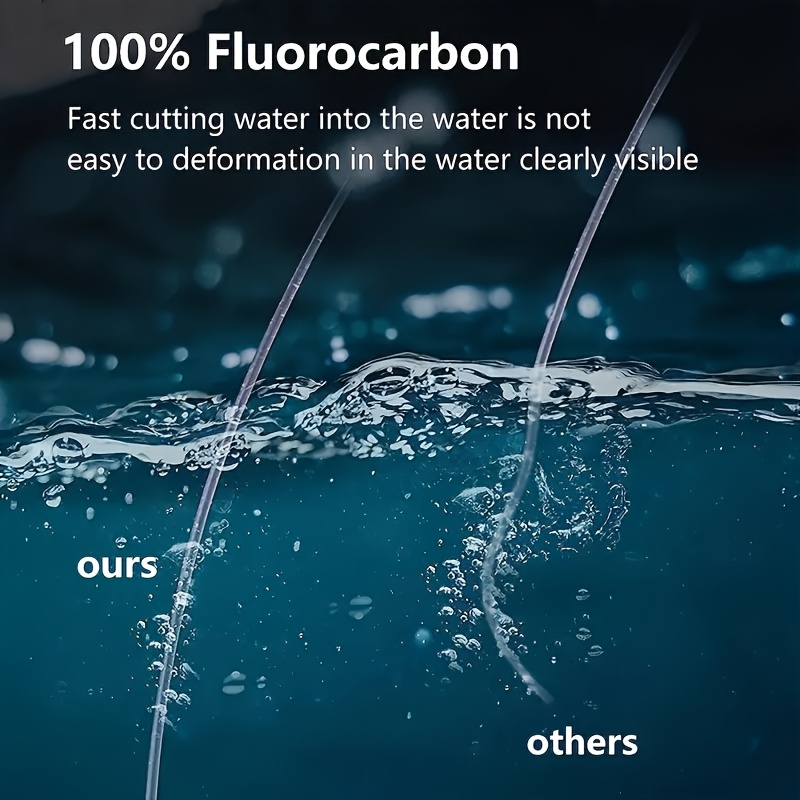12Pcs 100% Fluorocarbon Fishin - Fluorocarbon Line บทวิจารณ์และราคา