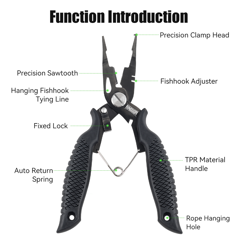 Kingdom Fishing Pliers Multifu - Fishing Line Cutter บทวิจารณ์และราคา