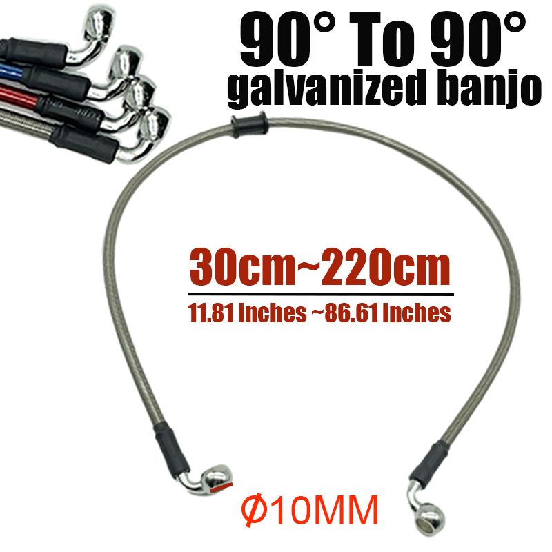 10mm 90 Degree Motorcycle Dirt - Braided Line บทวิจารณ์และราคา