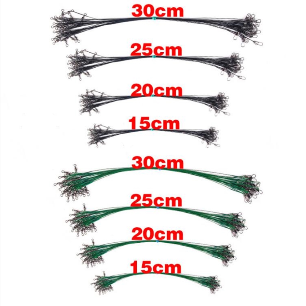 10pcs/lot Anti Bite Steel Fish - Leader Line บทวิจารณ์และราคา