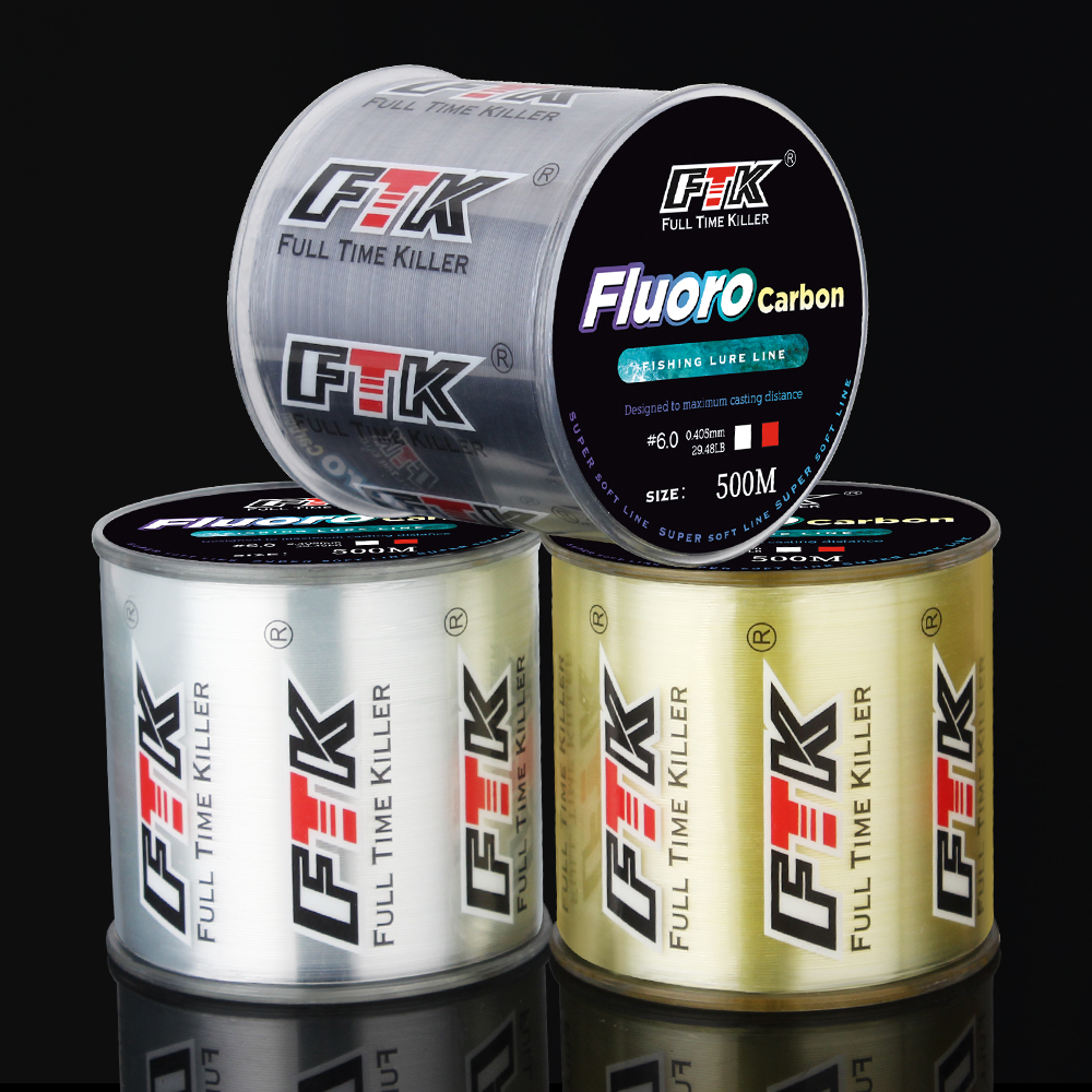 FTK Fishing Line 300M / 500M C - Fluorocarbon Line บทวิจารณ์และราคา