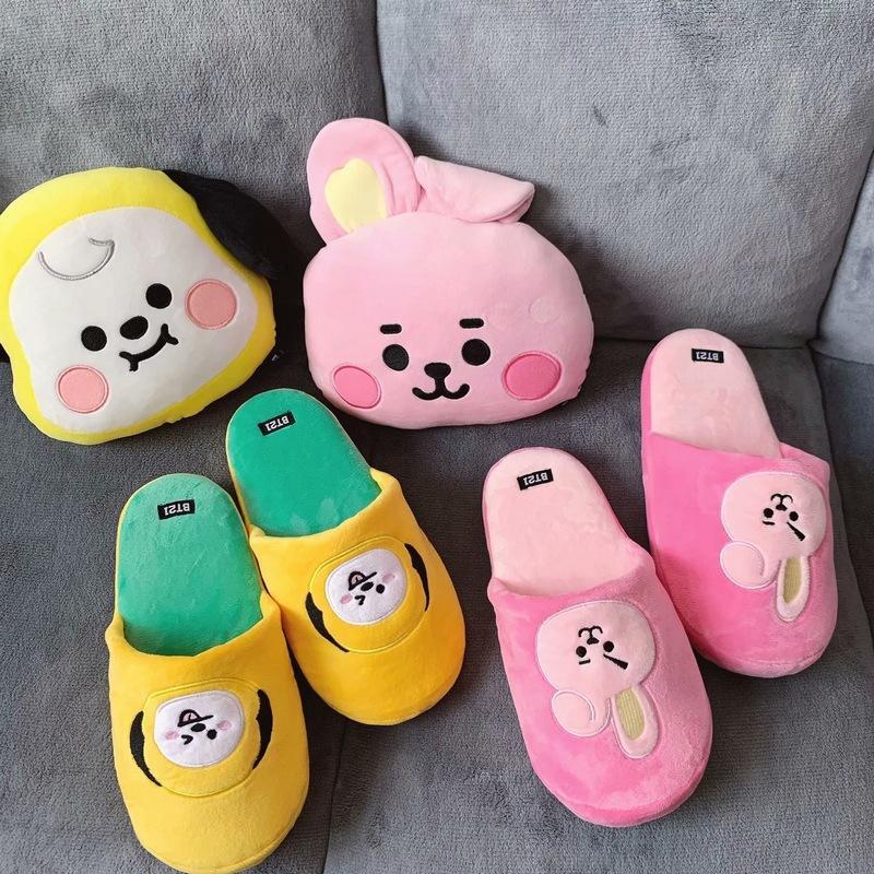 Cute BT21 Chimmy Tata Cooky Ko - Tippet Line บทวิจารณ์และราคา