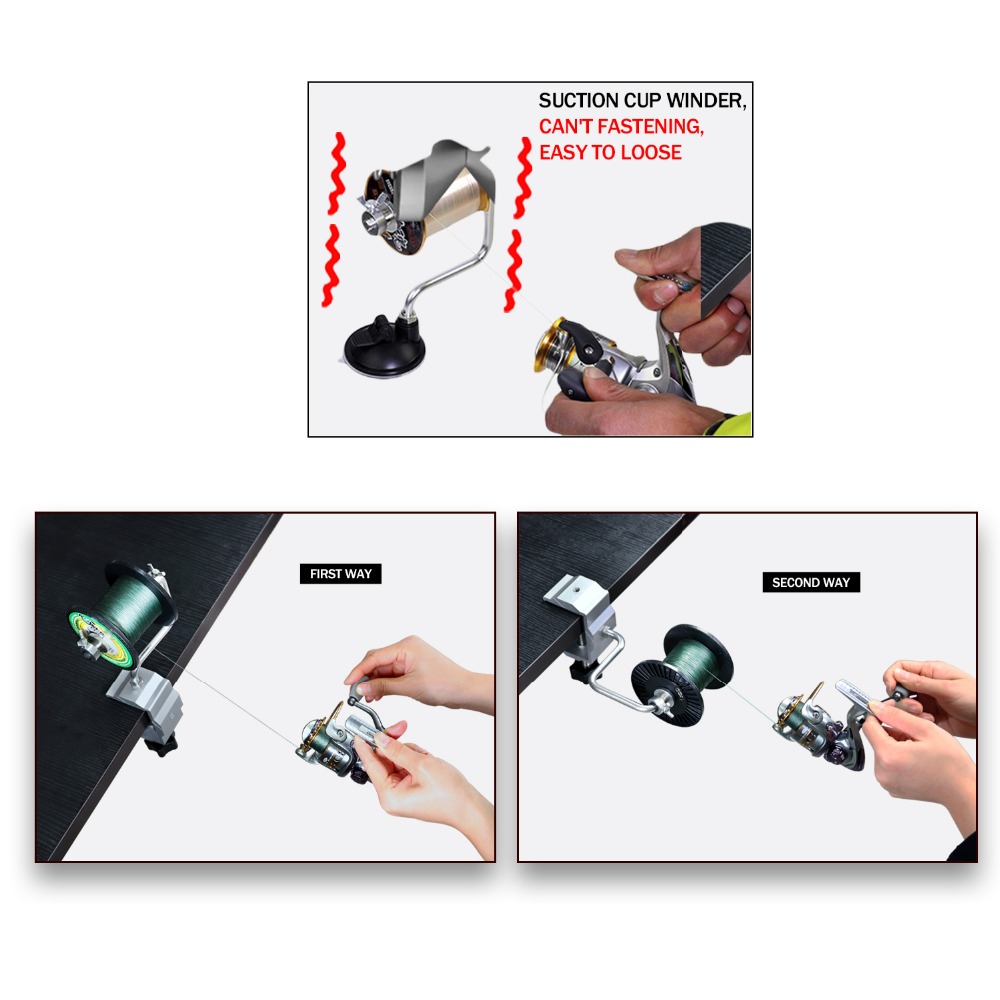 1pcs Portable Aluminum Fishing - Fishing Line Spool บทวิจารณ์และราคา