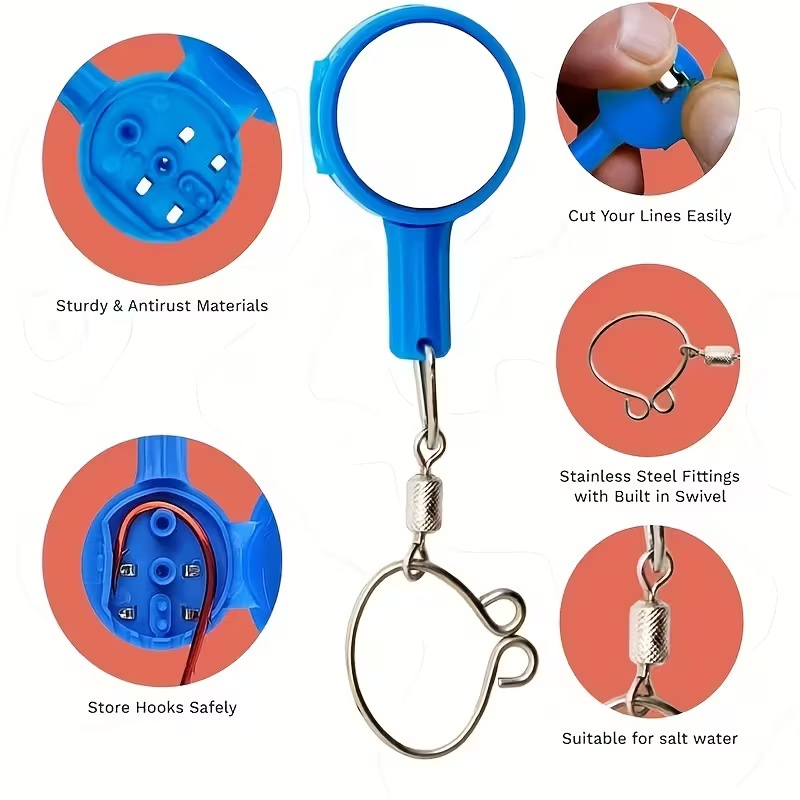 2pcs   Fishing Gadgets: Knotti - Fishing Line Dispenser บทวิจารณ์และราคา