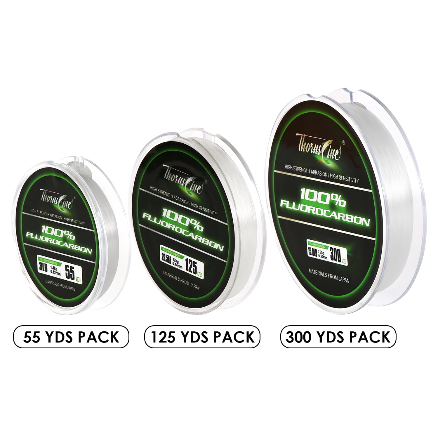 ThornsLine 100% Fluorocarbon F - Copolymer Line บทวิจารณ์และราคา