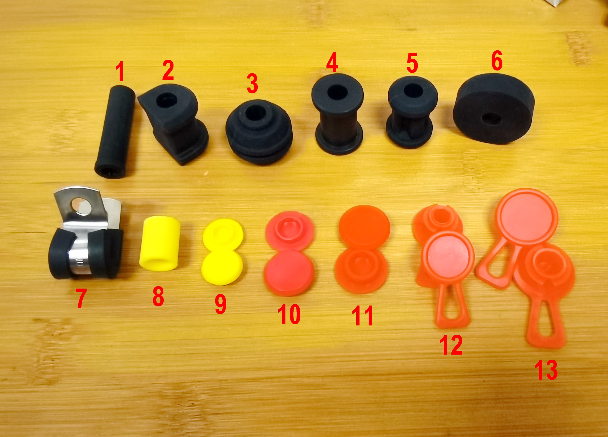 Rubber Silicone Plastic Gromme - Braided Line บทวิจารณ์และราคา