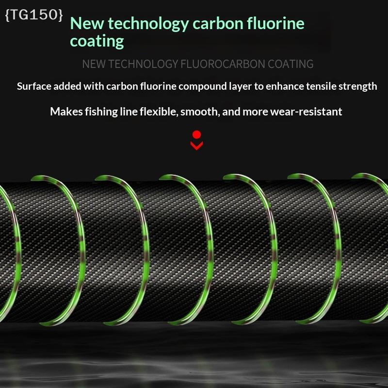 500M 3D Spotted Invisible Fish - Fluorocarbon Line บทวิจารณ์และราคา