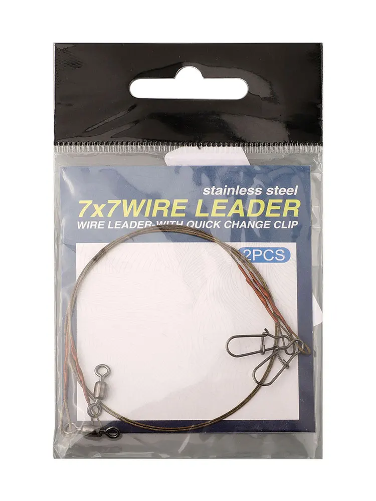 2pcs/Pack Fishing Line Steel W - Leader Line บทวิจารณ์และราคา