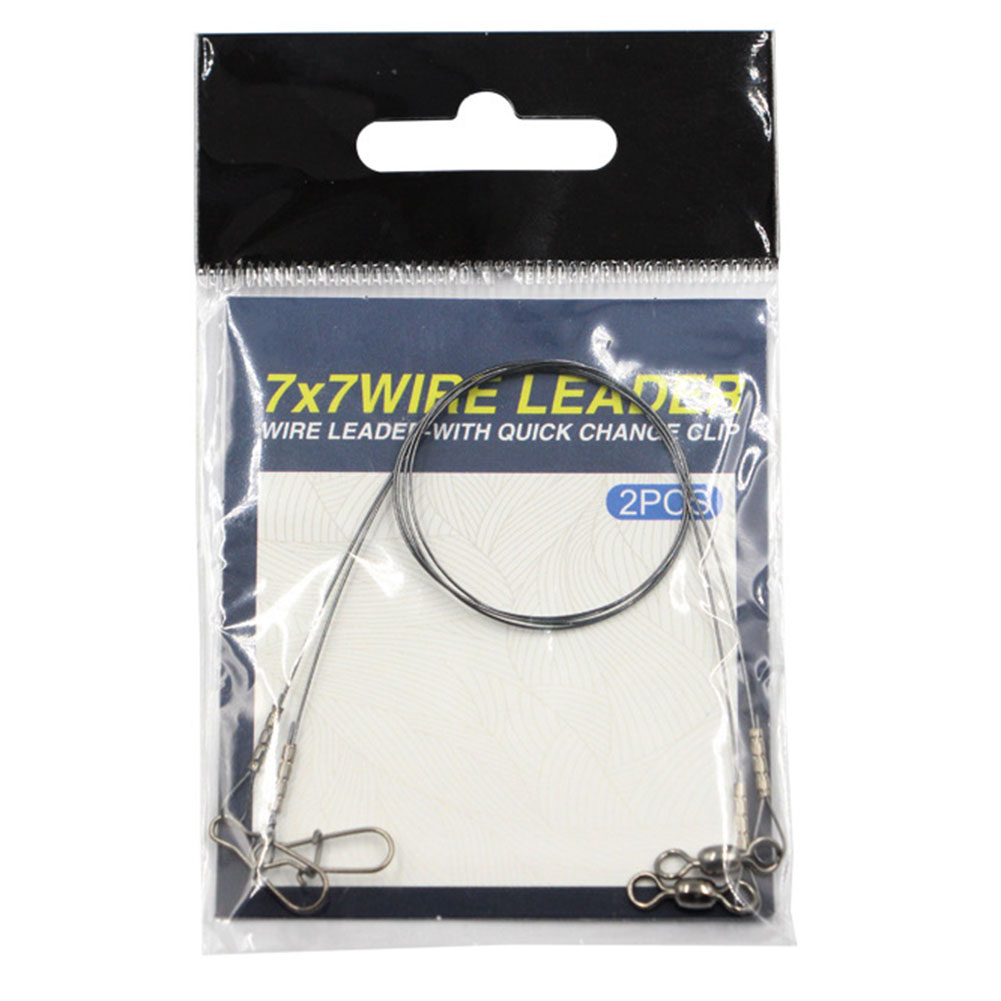 2pc Fishing Titanium Wire Lead - Leader Line บทวิจารณ์และราคา