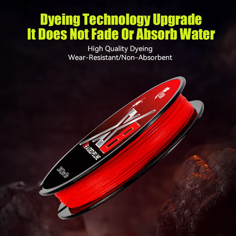 LEYDUN Not-Fading Red Fishing  - Ice Fishing Line บทวิจารณ์และราคา