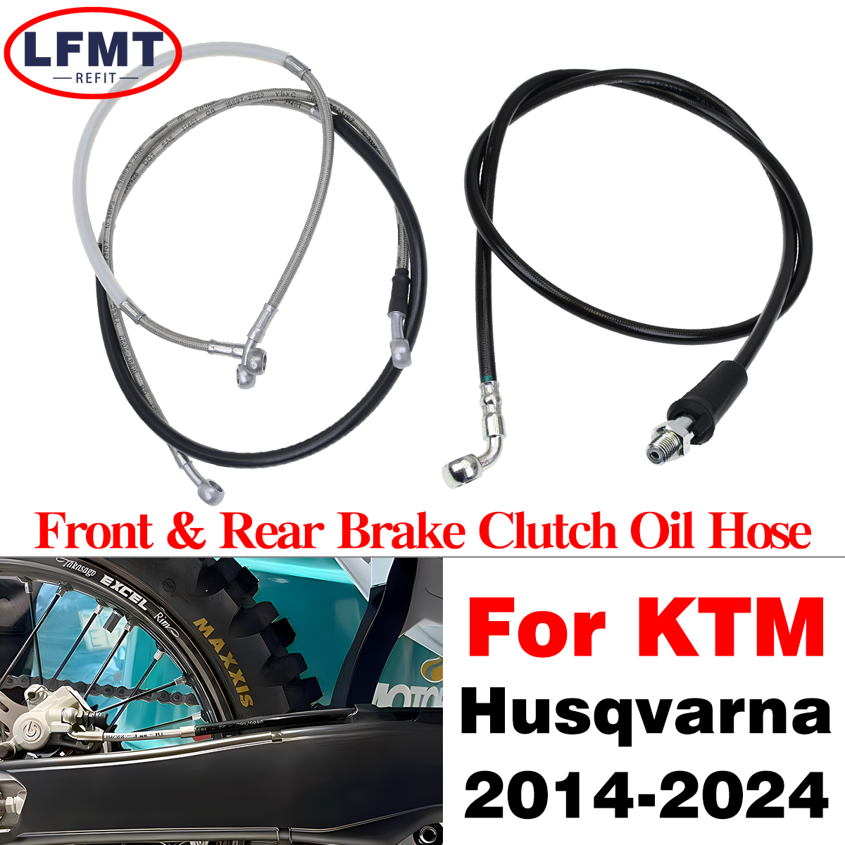 Motorcycle 10mm Front & Rear B - Braided Line บทวิจารณ์และราคา