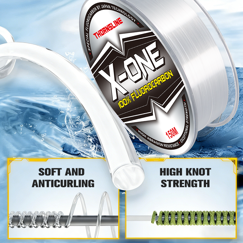 Thornsline 100% Fluorocarbon F - Copolymer Line บทวิจารณ์และราคา