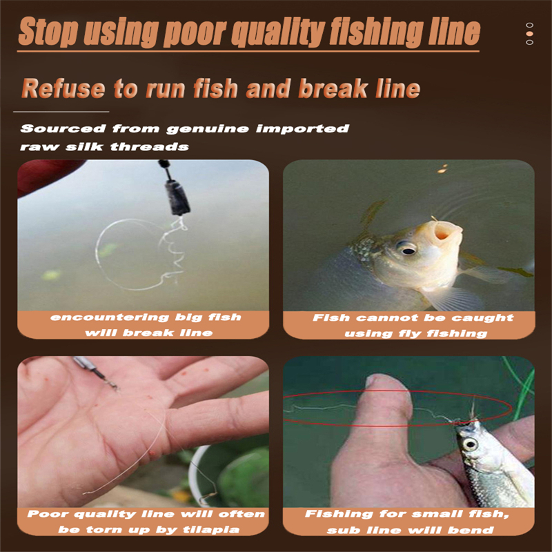 ZUKIBO 0.05mm Micro Fishing Li - Copolymer Line บทวิจารณ์และราคา