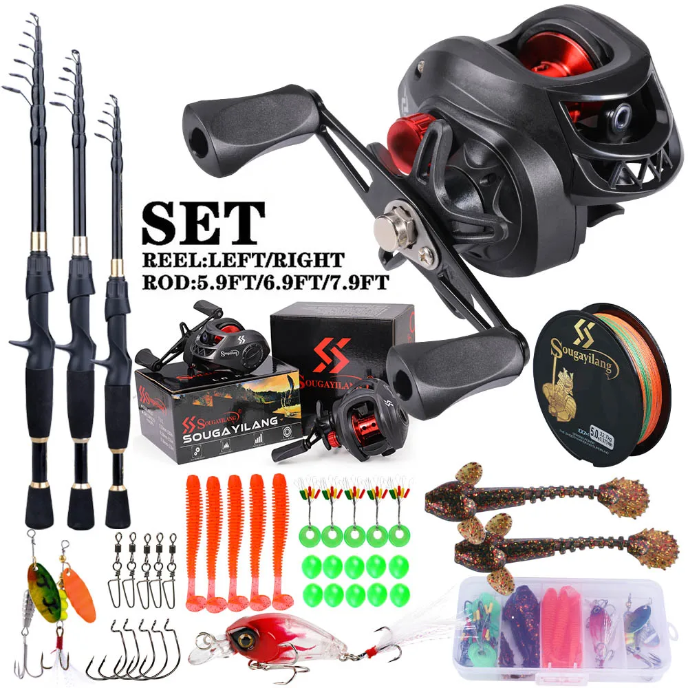Sougayilang Fishing Rod and Re - Freshwater Line บทวิจารณ์และราคา