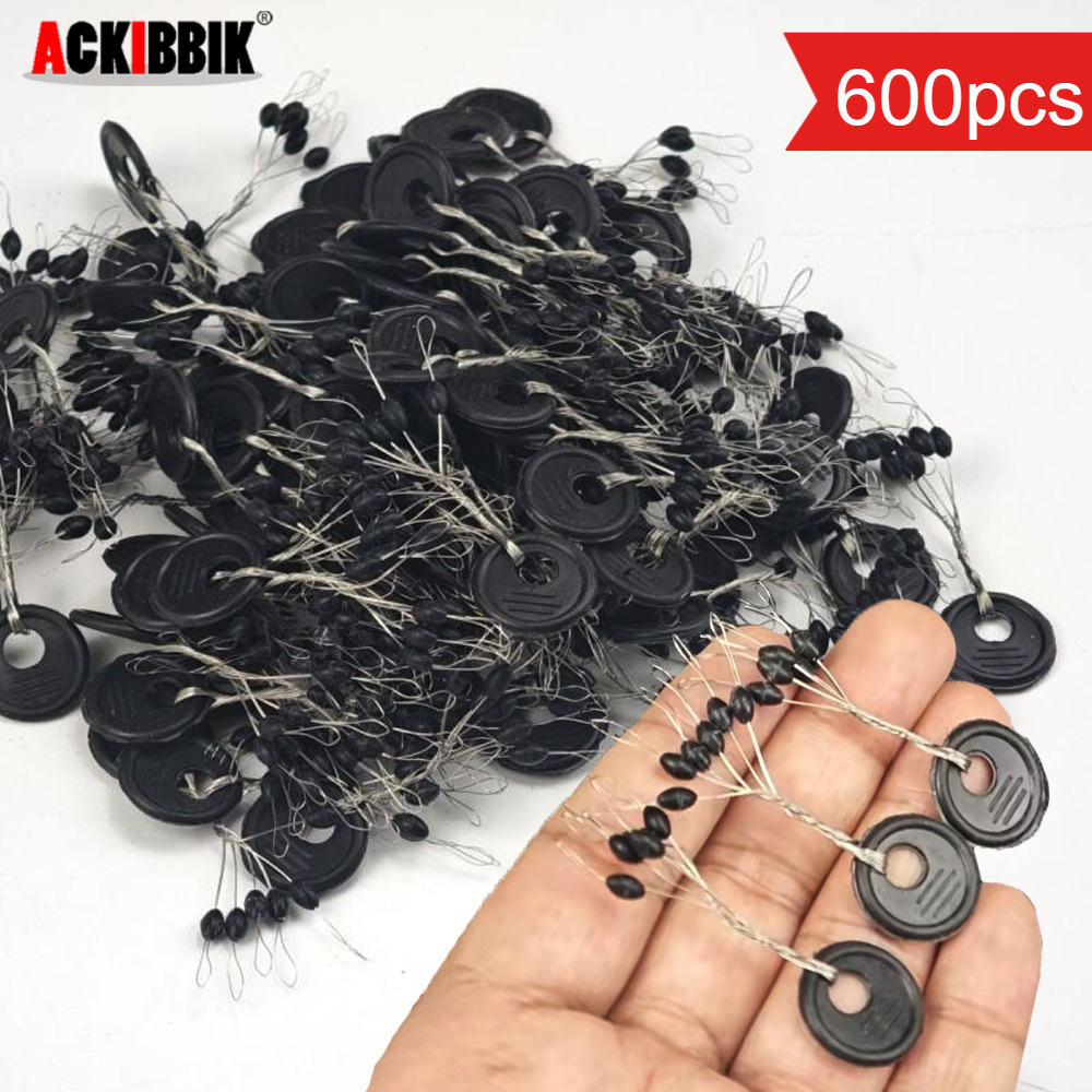 600pcs/set Bobber Stoppers S/M - Monofilament Line บทวิจารณ์และราคา