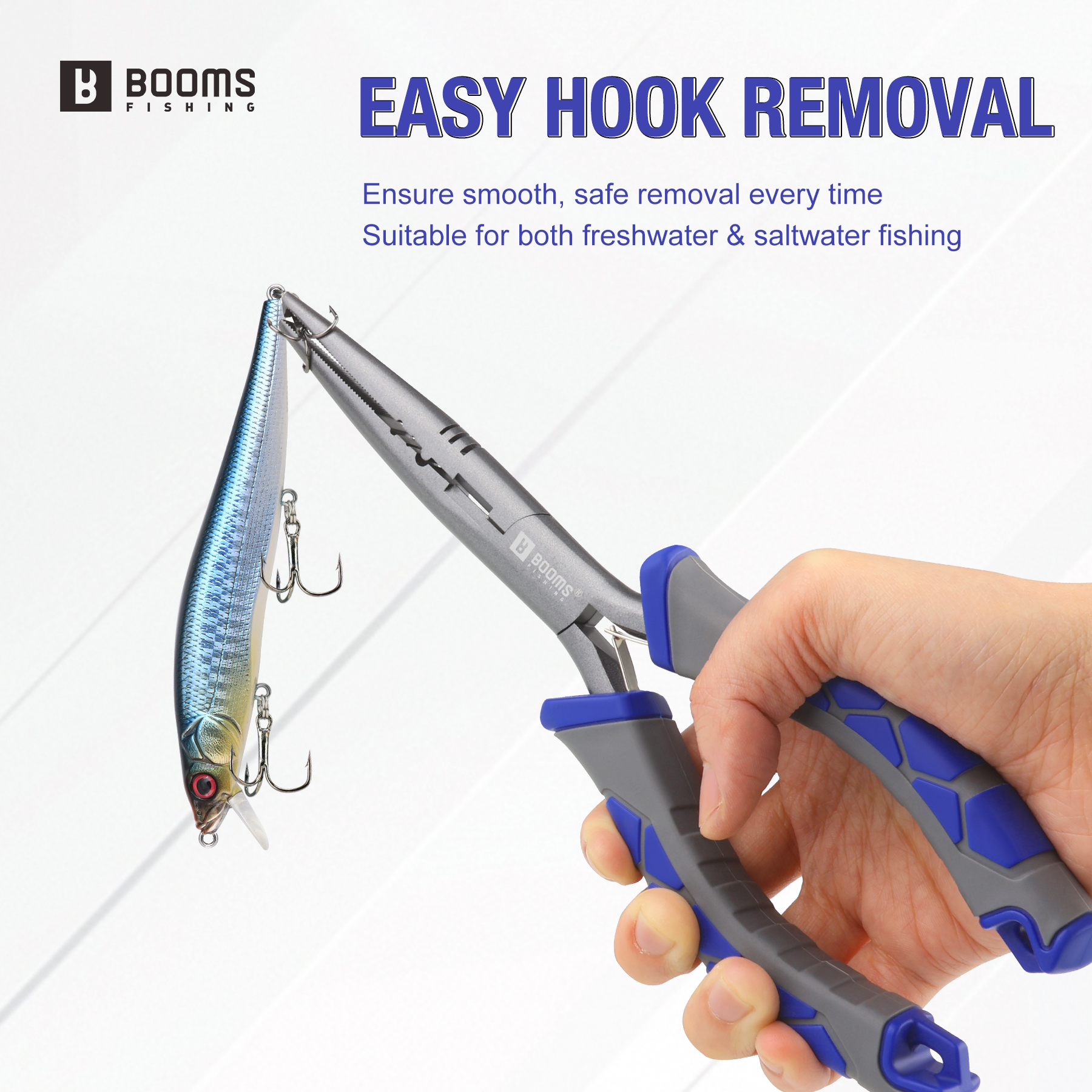 Booms Fishing 23cm Pliers and  - Fishing Line Cutter บทวิจารณ์และราคา