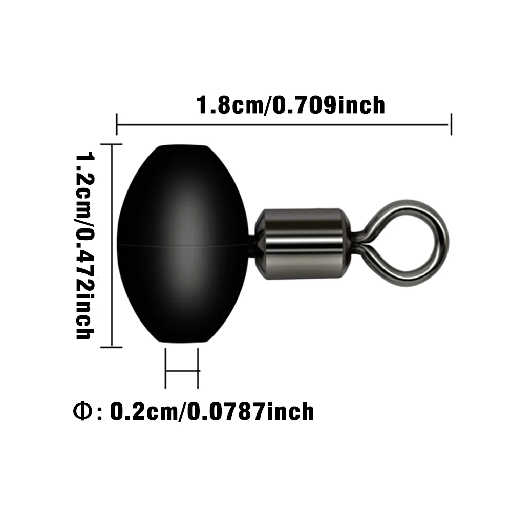 MNFT 10Pcs Pulley Swivel Rig B - Saltwater Line บทวิจารณ์และราคา