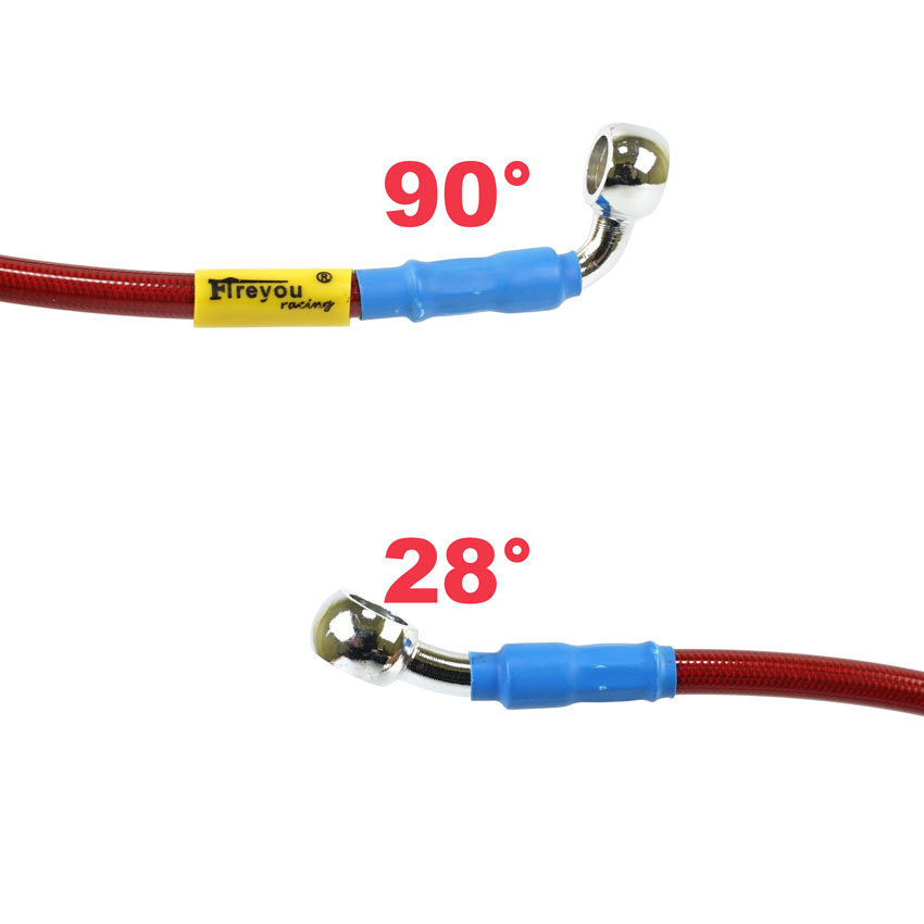 400mm-2400mm Brake Hose Hydrau - Braided Line บทวิจารณ์และราคา