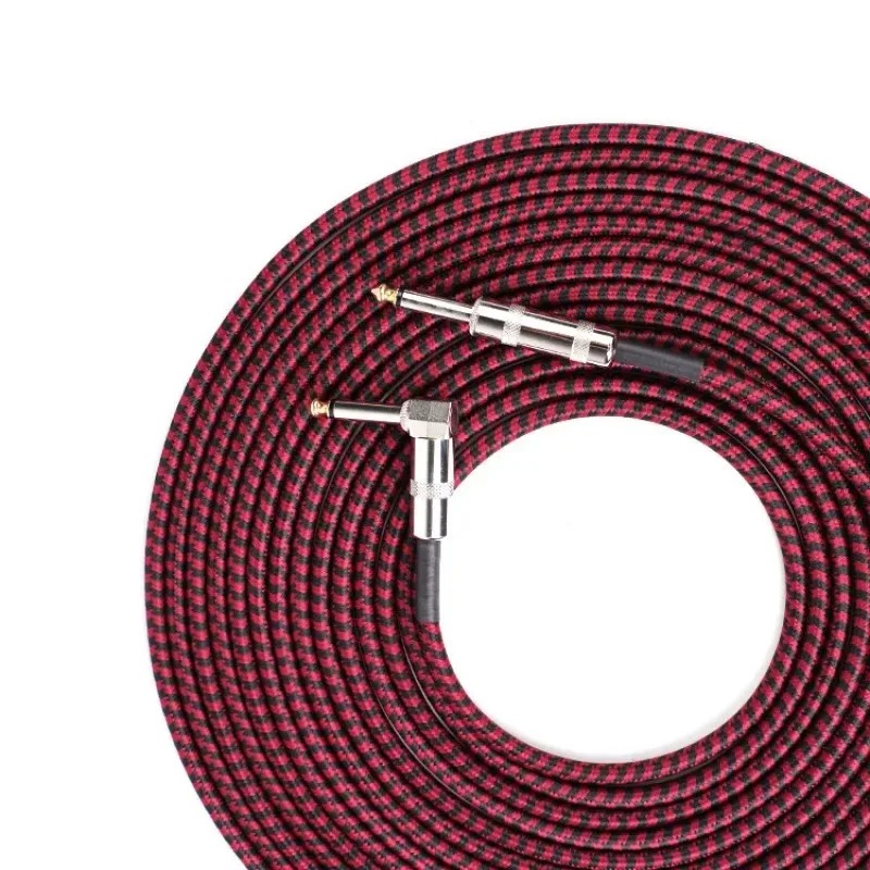Electric Guitar Cable Wire Cor - Braided Line บทวิจารณ์และราคา