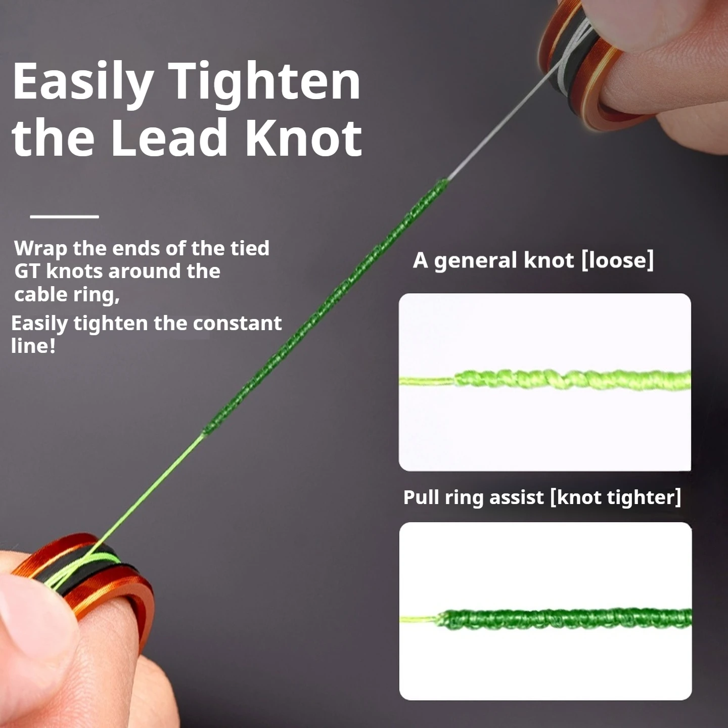2/1pcs Alloy Cable Ring Fast L - Leader Line บทวิจารณ์และราคา