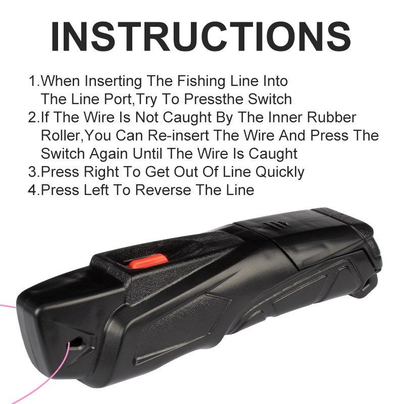 Electric Fishing Line Stripper - Fishing Line Dispenser บทวิจารณ์และราคา